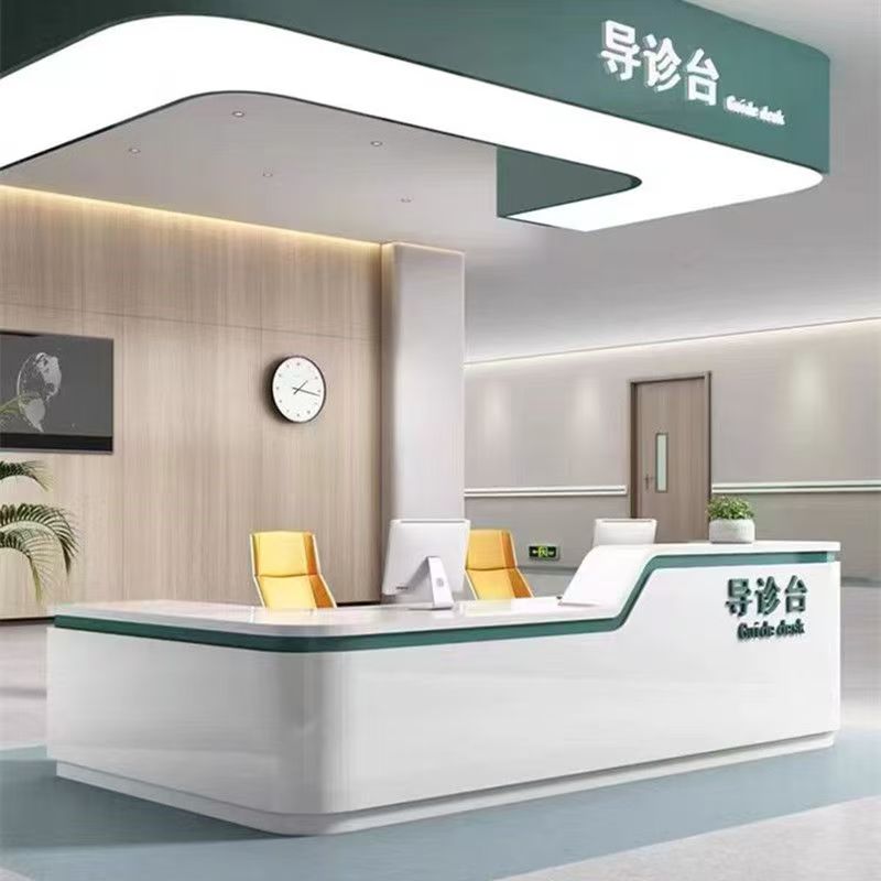 深圳产品展示厂家,医院护士工作台吧台美容院前台定制